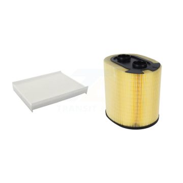 1x Air + 1x Cabin Filter (2 Total) Kit For Ford F-350 Super Duty F-250 F-450 F-550 KFL-100414