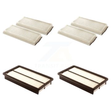 2x Air + 2x Cabin Filter (4 Total) Kit For Mazda MPV KFL-100441