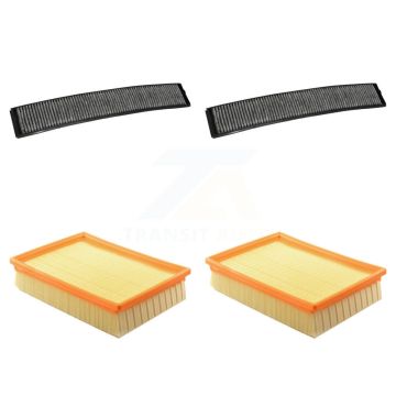 2x Air + 2x Cabin Filter (4 Total) Kit For BMW X3 325i 330Ci 325Ci M3 Z3 330i 320i 325xi KFL-100447