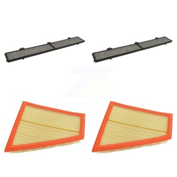 2x Air + 2x Cabin Filter (4 Total) Kit For 2012-2014 BMW X1 2.0L KFL-100448