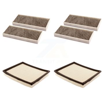 2x Air + 2x Cabin Filter (4 Total) Kit For Nissan TITAN Armada NV2500 INFINITI QX56 KFL-100458