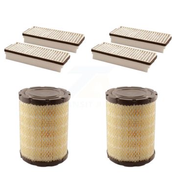 2x Air + 2x Cabin Filter (4 Total) Kit For 2004 Buick Rainier KFL-100465