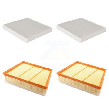 2x Air + 2x Cabin Filter (4 Total) Kit For GMC Chevrolet Sierra 2500 HD Silverado 3500 KFL-100467