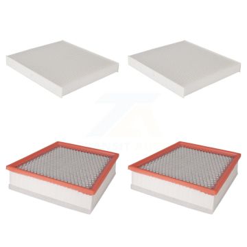 2x Air + 2x Cabin Filter (4 Total) Kit For GMC Chevrolet Silverado 2500 HD Sierra 3500 KFL-100468