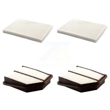 2x Air + 2x Cabin Filter (4 Total) Kit For 2009-2013 Suzuki Grand Vitara KFL-100489