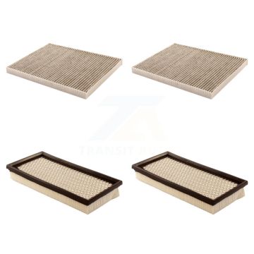 2x Air + 2x Cabin Filter (4 Total) Kit For Dodge Caravan Grand Chrysler Town & Country KFL-100491