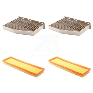 2x Air + 2x Cabin Filter (4 Total) Kit For Volkswagen Jetta Passat Golf Beetle Rabbit KFL-100495