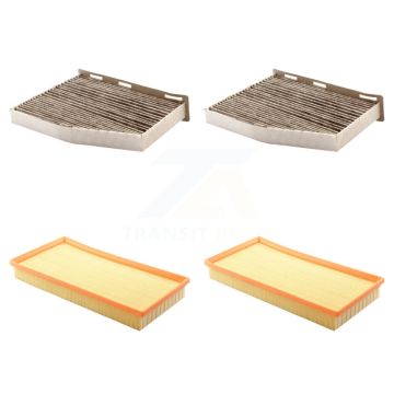2x Air + 2x Cabin Filter (4 Total) Kit For Volkswagen Golf City Jetta KFL-100497