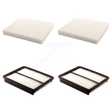 2x Air + 2x Cabin Filter (4 Total) Kit For Hyundai Santa Fe KFL-100498