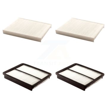 2x Air + 2x Cabin Filter (4 Total) Kit For Kia Sorento Hyundai Santa Fe KFL-100502