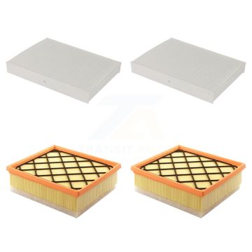 2x Air + 2x Cabin Filter (4 Total) Kit For Volvo S60 XC60 V60 Cross Country XC70 KFL-100505
