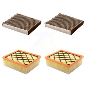 2x Air + 2x Cabin Filter (4 Total) Kit For Volvo S40 C30 V50 C70 KFL-100508