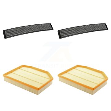 2x Air + 2x Cabin Filter (4 Total) Kit For BMW X3 KFL-100525