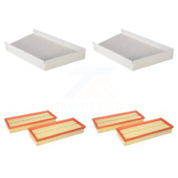 2x Air + 2x Cabin Filter (4 Total) Kit For Mercedes-Benz C240 C280 CLK350 C230 CLK320 C32 KFL-100527