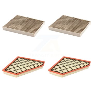 2x Air + 2x Cabin Filter (4 Total) Kit For Cadillac Chevrolet Camaro ATS CTS KFL-100540