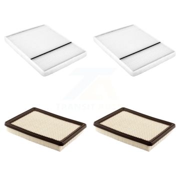 2x Air + 2x Cabin Filter (4 Total) Kit For Buick LeSabre Pontiac Bonneville Cadillac KFL-100542