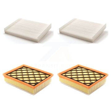 2x Air + 2x Cabin Filter (4 Total) Kit For 2013 Lincoln MKZ 3.7L KFL-100557