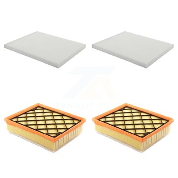2x Air + 2x Cabin Filter (4 Total) Kit For Ford Edge Fusion Lincoln Nautilus MKX MKZ KFL-100558