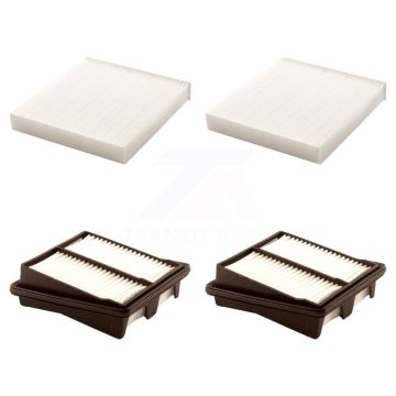 2x Air + 2x Cabin Filter (4 Total) Kit For 2007-2008 Honda Fit KFL-100569