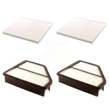 2x Air + 2x Cabin Filter (4 Total) Kit For 2010-2012 Hyundai Genesis Coupe 2.0L KFL-100578