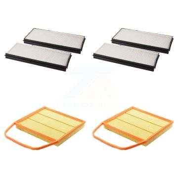 2x Air + 2x Cabin Filter (4 Total) Kit For BMW 535i xDrive 535xi GT KFL-100588