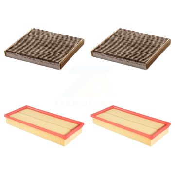 2x Air + 2x Cabin Filter (4 Total) Kit For Land Rover Range Sport Discovery Velar 110 KFL-100605