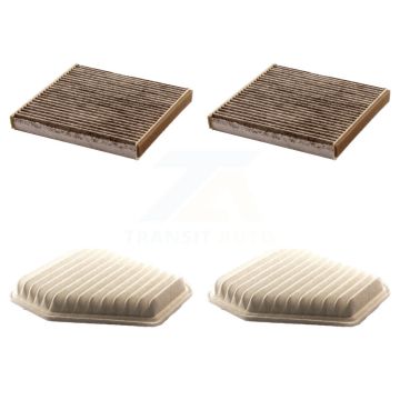 2x Air + 2x Cabin Filter (4 Total) Kit For Toyota Corolla RAV4 Matrix Camry Venza Pontiac KFL-100609