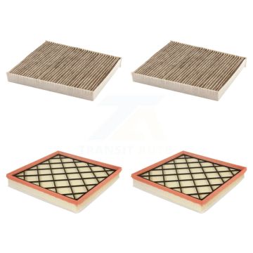 2x Air + 2x Cabin Filter (4 Total) Kit For 16 Chevrolet Cruze Turbocharged Old Body Style KFL-100622