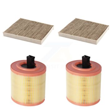 2x Air + 2x Cabin Filter (4 Total) Kit For Chevrolet Cruze Cadillac ATS KFL-100623