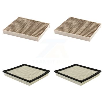 2x Air + 2x Cabin Filter (4 Total) Kit For Chevrolet Impala Cadillac XTS KFL-100627