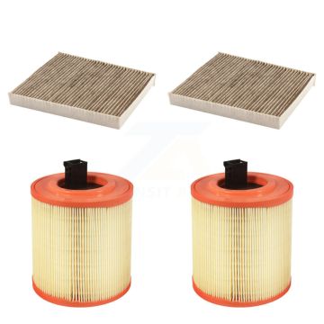 2x Air + 2x Cabin Filter (4 Total) Kit For Chevrolet Cruze Cadillac ATS KFL-100631