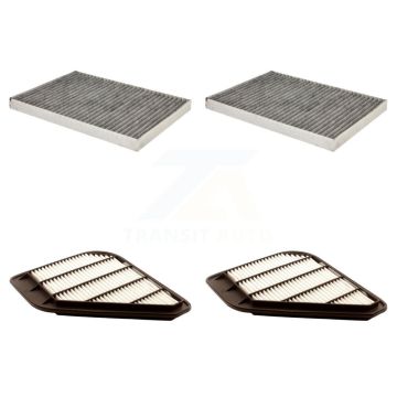 2x Air + 2x Cabin Filter (4 Total) Kit For GMC Acadia Buick Enclave Chevrolet Traverse KFL-100653