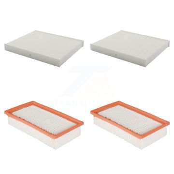 2x Air + 2x Cabin Filter (4 Total) Kit For Kia Rio Hyundai Accent KFL-100654