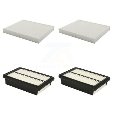 2x Air + 2x Cabin Filter (4 Total) Kit For Hyundai Elantra Kia Forte Forte5 GT KFL-100655