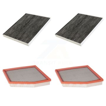 2x Air + 2x Cabin Filter (4 Total) Kit For Chrysler Pacifica Grand Caravan Voyager KFL-100668