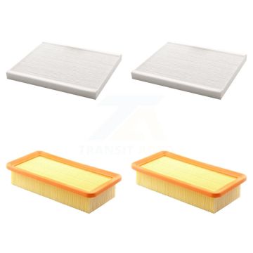2x Air + 2x Cabin Filter (4 Total) Kit For Hyundai Accent KFL-100672