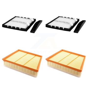2x Air + 2x Cabin Filter (4 Total) Kit For GMC Chevrolet Sierra 2500 HD Silverado 3500 KFL-100675