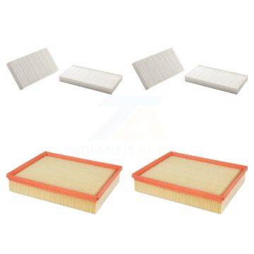 2x Air + 2x Cabin Filter (4 Total) Kit For Jeep Liberty Dodge Nitro KFL-100678