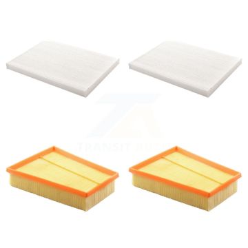 2x Air + 2x Cabin Filter (4 Total) Kit For 2007-2012 Nissan Sentra 2.0L KFL-100687