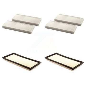 2x Air + 2x Cabin Filter (4 Total) Kit For Nissan Frontier Suzuki Equator 2.5L KFL-100695