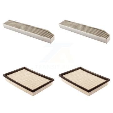2x Air + 2x Cabin Filter (4 Total) Kit For Jeep Grand Cherokee KFL-100696