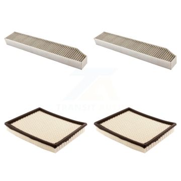 2x Air + 2x Cabin Filter (4 Total) Kit For Jeep Grand Cherokee KFL-100698