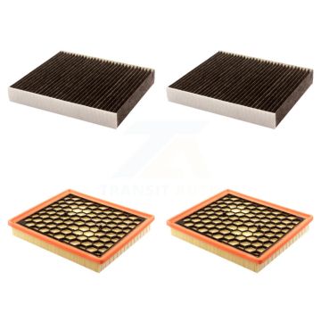 2x Air + 2x Cabin Filter (4 Total) Kit For Buick LaCrosse Chevrolet Malibu Regal Saab 9-5 KFL-100704