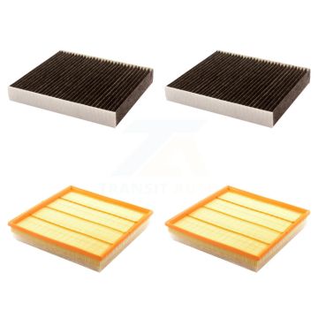 2x Air + 2x Cabin Filter (4 Total) Kit For Cadillac SRX Saab 9-4X KFL-100706