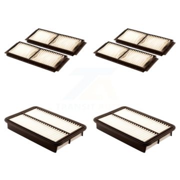 2x Air + 2x Cabin Filter (4 Total) Kit For Mazda 3 Sport KFL-100744
