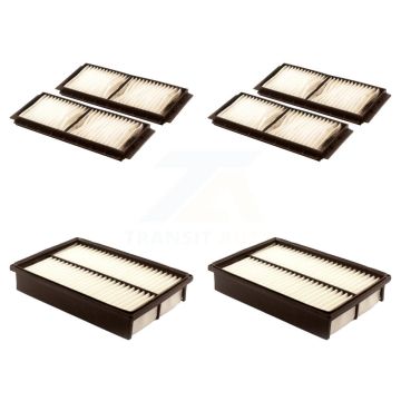 2x Air + 2x Cabin Filter (4 Total) Kit For Mazda 3 Sport KFL-100745