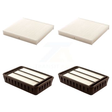 2x Air + 2x Cabin Filter (4 Total) Kit For Mitsubishi Lancer Outlander Sport RVR KFL-100747