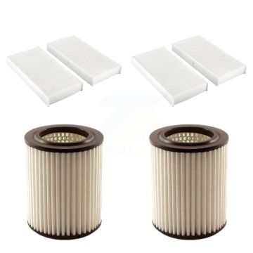 2x Air + 2x Cabin Filter (4 Total) Kit For Honda Civic CR-V Acura RSX Element KFL-100754