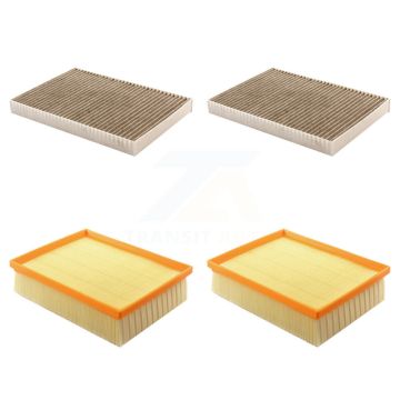 2x Air + 2x Cabin Filter (4 Total) Kit For Audi A4 Quattro KFL-100763