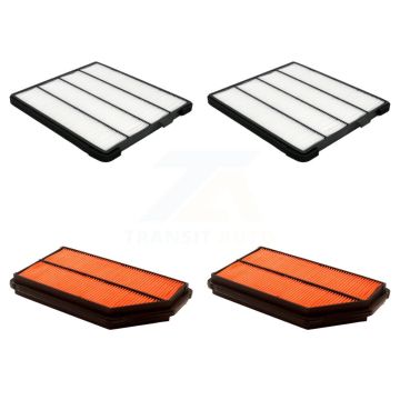 2x Air + 2x Cabin Filter (4 Total) Kit For Honda Pilot Acura MDX KFL-100778